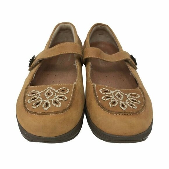 Skechers Shape Ups Mary Jane Shoes Brown 7.5 - Picture 5 of 10
